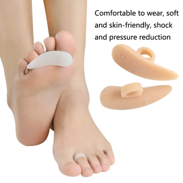 10 Pairs Toe Grip Correction Pad Hammer Toe Support Pad Toe Separator – Image 5