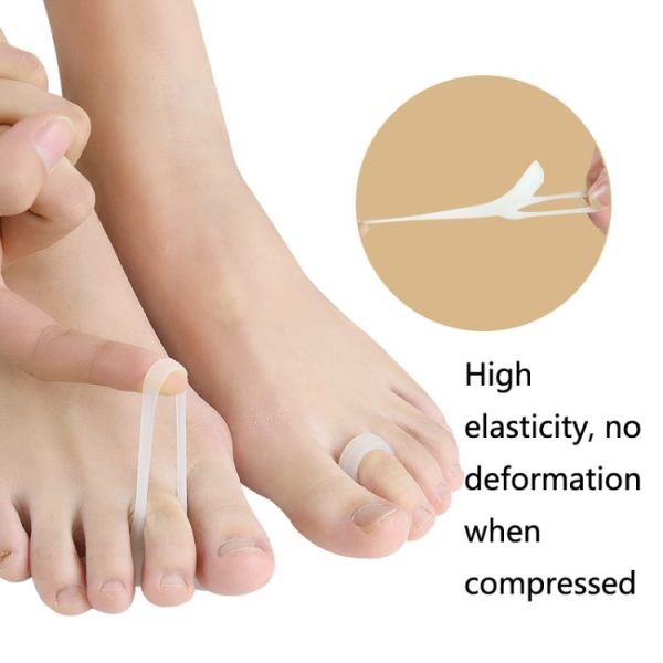 10 Pairs Toe Grip Correction Pad Hammer Toe Support Pad Toe Separator – Image 6