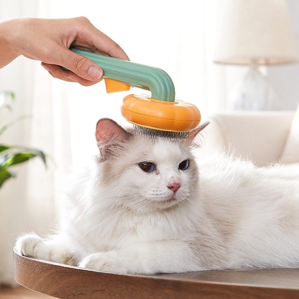 Cat Comb Remove Floating Hair Dog Comb, Yellow - Image 2
