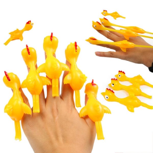 10 PCS Stretching Finger Ejection Turkey Sticky Tricky Toy - Image 6