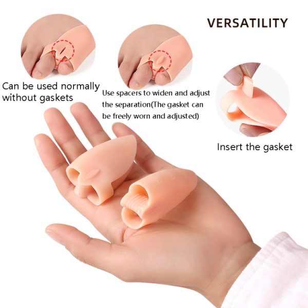 Adjustable Force Double Ring Toe Separator Overlapping Toe Separator, - Image 2