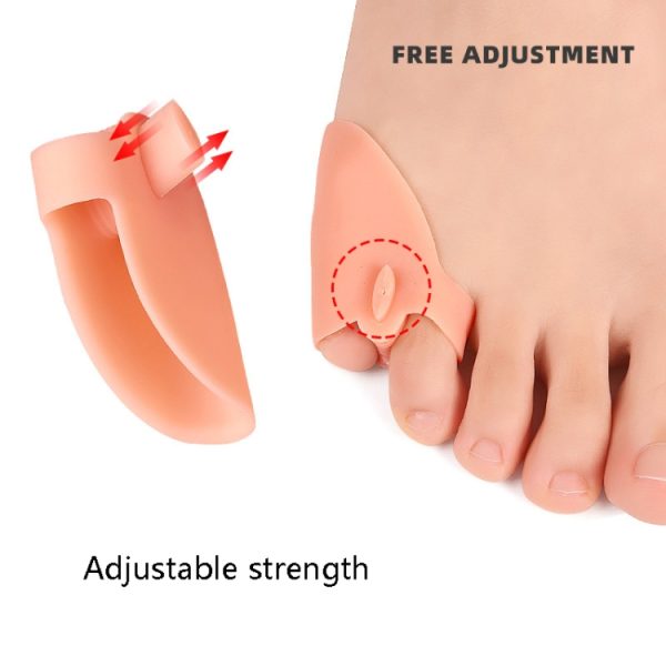 Adjustable Force Double Ring Toe Separator Overlapping Toe Separator, - Image 3