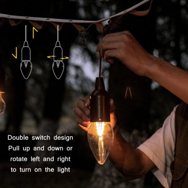 Camping Tent Pull-switch Atmosphere Night Light, - Image 4