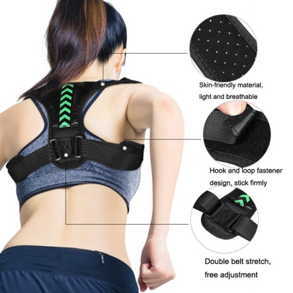Anti-hunchback Open Shoulder Chest Posture Correction Belt, S, M, L, XL - Image 3