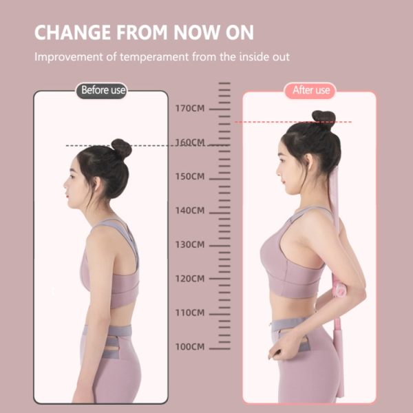 Yoga Hunchback Corrector Adjustable Open Shoulder Standing Training Stick - Image 6