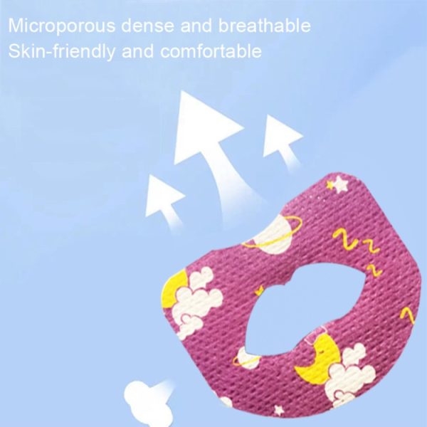 BLACK XS Breathing Correction Physical Anti-snoring Sticker - Image 3