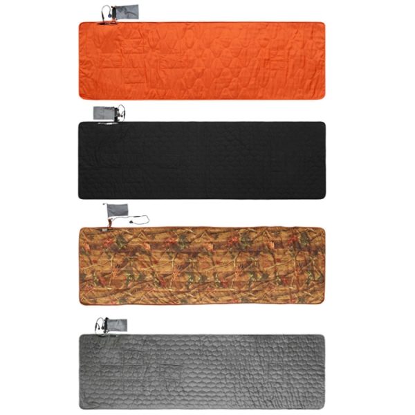 Winter Outdoor Camping Smart Portable Heating Sleeping Pad, 198x61cm Orange, 198x61cm Black, 198x61cm Gray, 198x61cm Flower - Image 2
