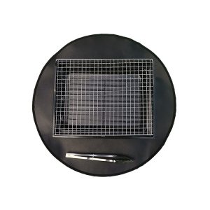 Fireproof Grill Mat Fiberglass High Temperature Resistant Camping Mat, 24 Inches, 32 Inches, 36 Inches