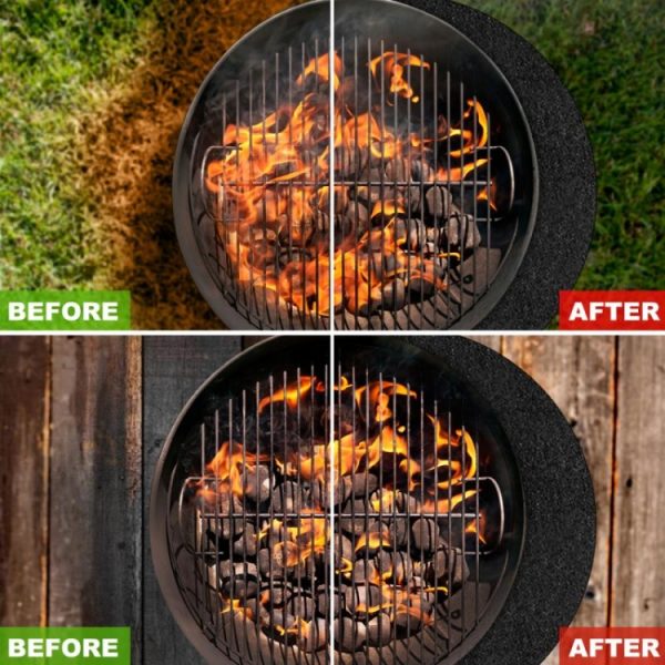 Fireproof Grill Mat Fiberglass High Temperature Resistant Camping Mat, 24 Inches, 32 Inches, 36 Inches - Image 5