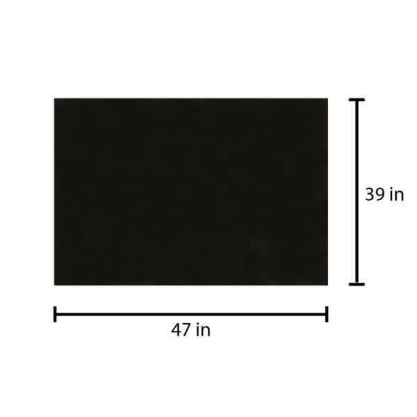 YEGBONG Fireplace Brazier Fire Mat Outdoor Lawn Patio Grill Fire Mat, Size:, 39x47 Inches, 39x60 Inches, 39x72 Inches - Image 7