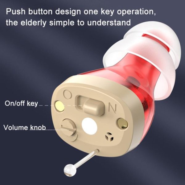 GM-912 Digital Hearing Aid Sound Amplifier With Digital Display Charging Compartment - Image 5