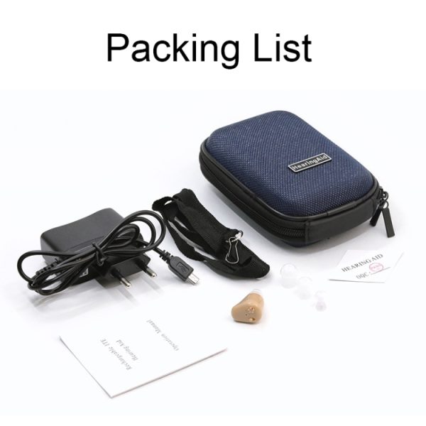 K-88 Wireless Elderly Sound Amplifier Sound Collector Mini Charging Hearing Aids, - Image 6