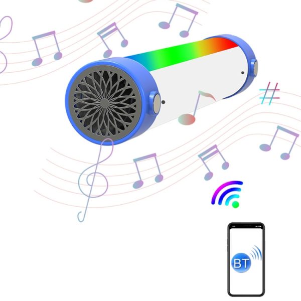 10W RGB Light Effect Bluetooth Magnetic Emergency Light with Audio Function - Image 5