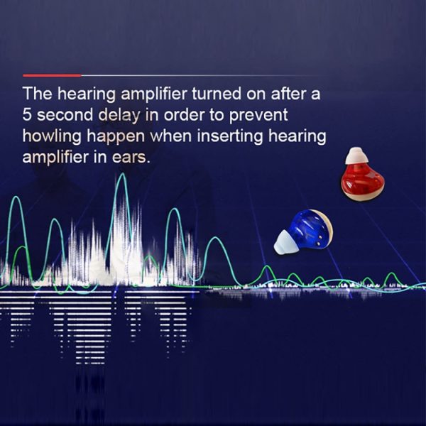 Z-300 TWS Rechargeable Sound Amplifier Deaf Hearing Aids, - Image 5