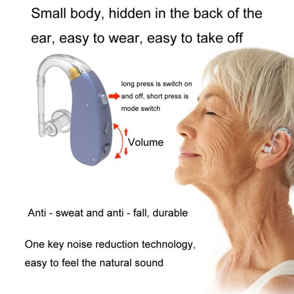 EN-T201A Digital Machine Elderly Charging Hearing Aid Sound Amplifier - Image 7