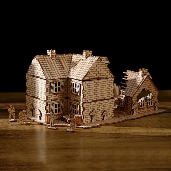 Guarding The House 3D Wooden Puzzle Toys DIY Handmade Ornaments - Image 2