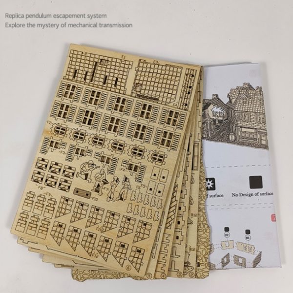 Guarding The House 3D Wooden Puzzle Toys DIY Handmade Ornaments - Image 6