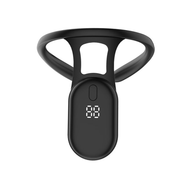 Student Humpback Vibration Reminds With LCD Hanging Neck Corrector