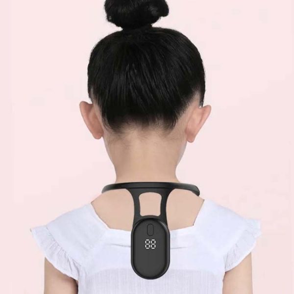 Student Humpback Vibration Reminds With LCD Hanging Neck Corrector - Image 10