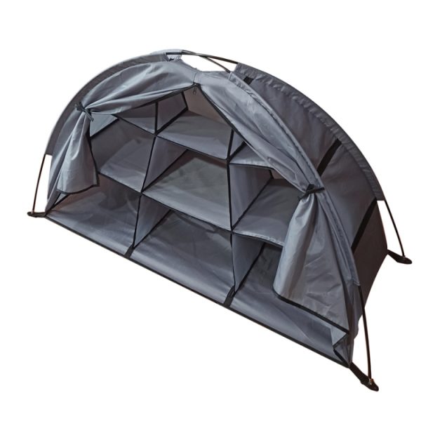 9 Compartment Foldable Camping Storage Tent Shoe Cabinet for Travel