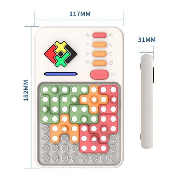 Q2 Tangram Hualongdao Geometry Puzzle Electronic Puzzle Transformation Toy, Q2 Tangram - Image 2
