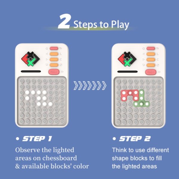 Q2 Tangram Hualongdao Geometry Puzzle Electronic Puzzle Transformation Toy, Q2 Tangram - Image 12
