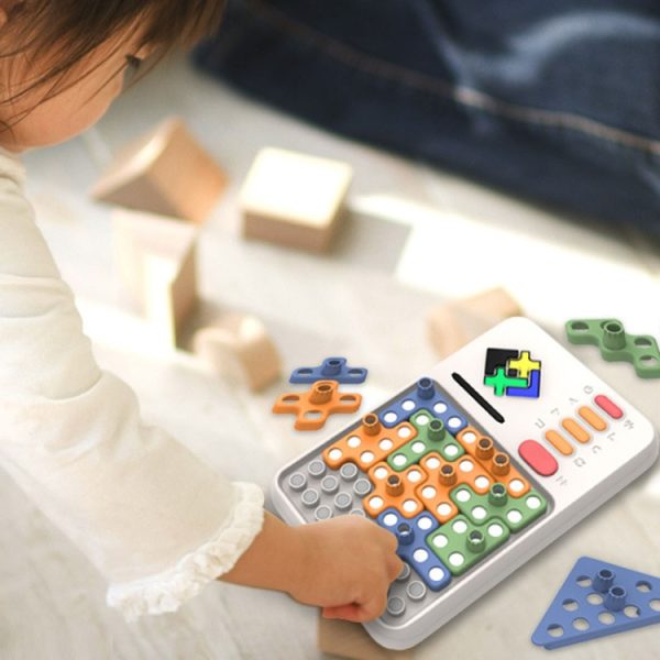 Q2 Tangram Hualongdao Geometry Puzzle Electronic Puzzle Transformation Toy, Q2 Tangram - Image 13