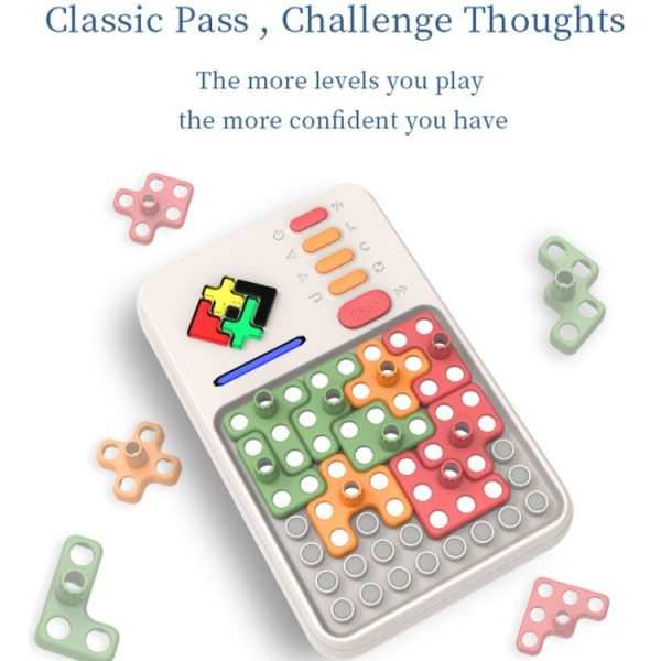 Q2 Tangram Hualongdao Geometry Puzzle Electronic Puzzle Transformation Toy, Q2 Tangram - Image 4