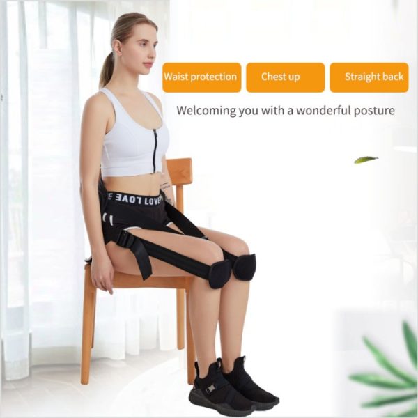 Adjustable Sitting Back Support Belt Office Posture Correction Harness Lumbar, Back Support Belt – Image 3