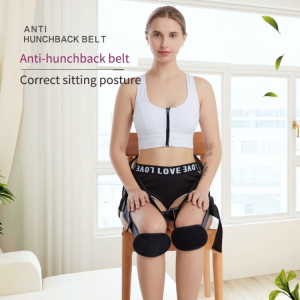 Adjustable Sitting Back Support Belt Office Posture Correction Harness Lumbar, Back Support Belt – Image 4