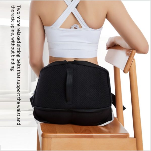 Adjustable Sitting Back Support Belt Office Posture Correction Harness Lumbar, Back Support Belt – Image 5