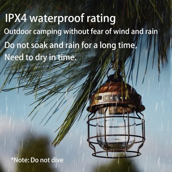Outdoor Camping Portable Light With Carabiner - Image 5