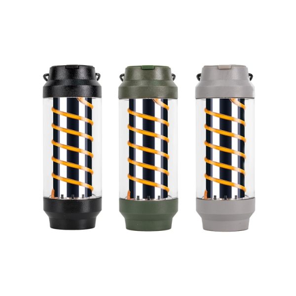 Outdoor Camping Spiral Waterproof Multifunctional Tent Hanging Lamp - Image 2