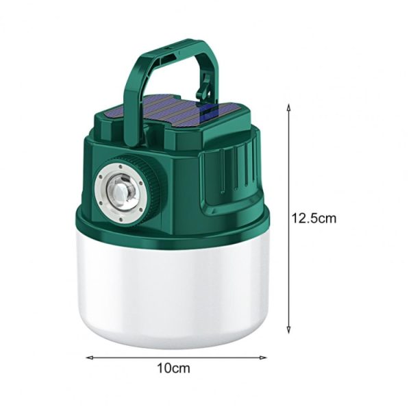 C51 Multifunctional Solar Camping Light Zoomable Waterproof Tent Light – Image 2