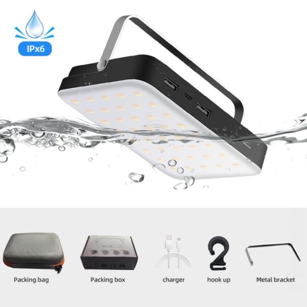 Outdoor Camping LED Light Waterproof USB Rechargeable Lighting, YL205 – Image 4