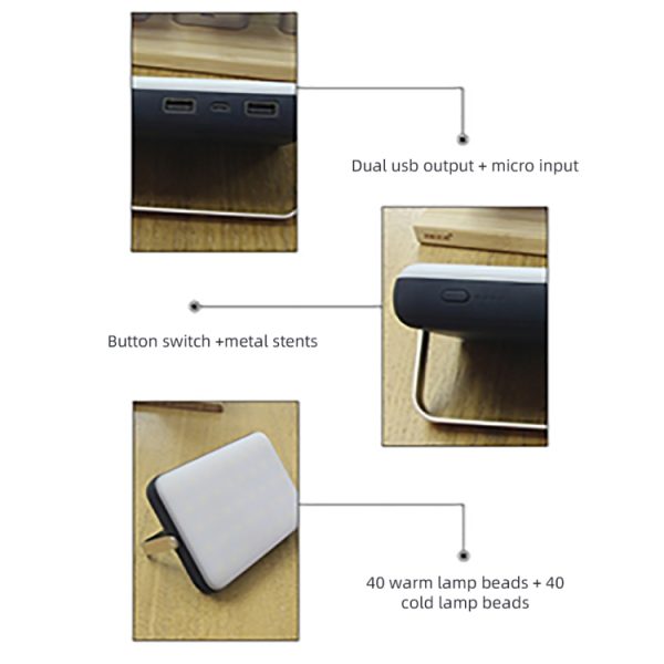 Outdoor Camping LED Light Waterproof USB Rechargeable Lighting, YL205 – Image 5