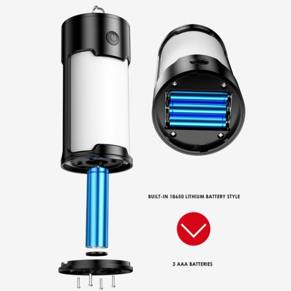 Emergency USB Lights Tent Lamp, Charging Model, Battery Model - Image 6