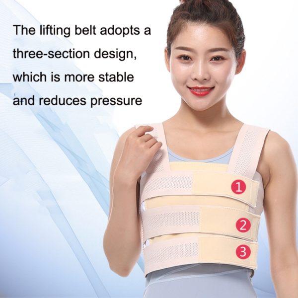 Chest Compression Fixation Strap Breast Surgery Chest Strap - Image 6