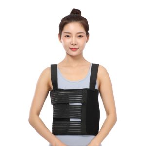 Shoulders Three Piece Rib Fixation Strap Post-cardiothoracic Chest Girdle, S, M, L