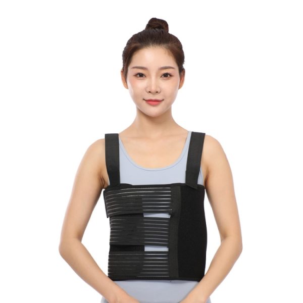 Shoulders Three Piece Rib Fixation Strap Post-cardiothoracic Chest Girdle, S, M, L
