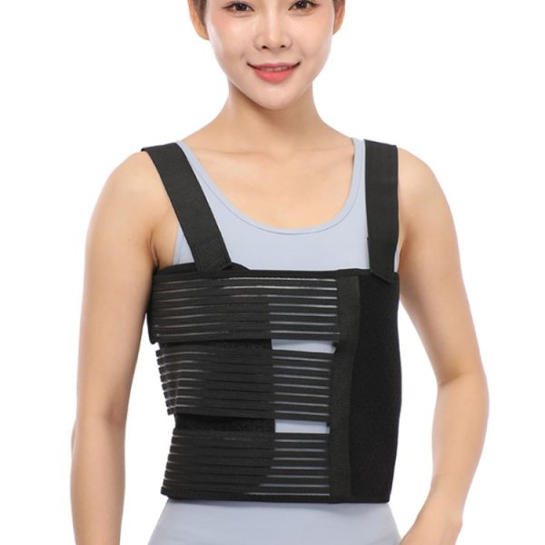 Shoulders Three Piece Rib Fixation Strap Post-cardiothoracic Chest Girdle, S, M, L – Image 2