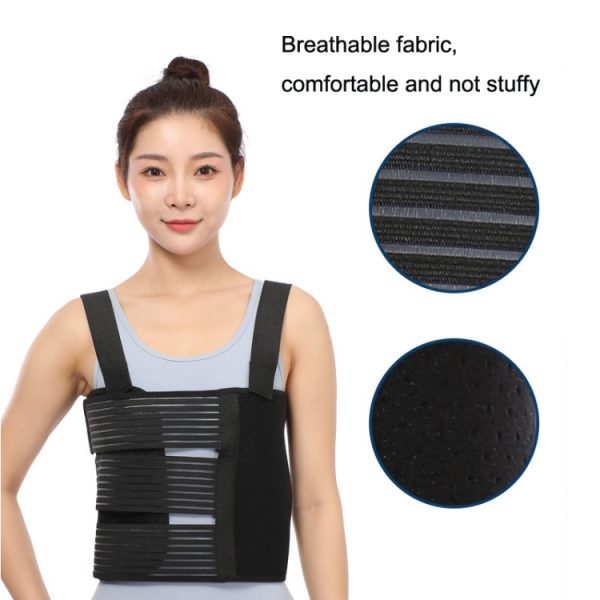 Shoulders Three Piece Rib Fixation Strap Post-cardiothoracic Chest Girdle, S, M, L – Image 5