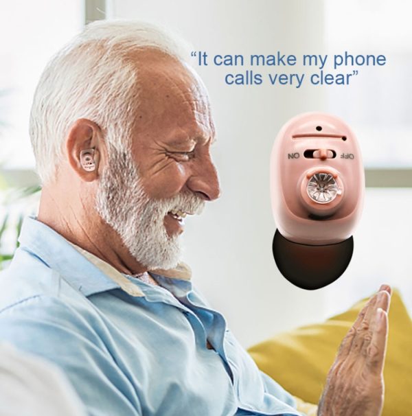 CIC Hearing Aids Rechargeable Invisible Wireless Hearing Aid Sound Amplifier - Image 5