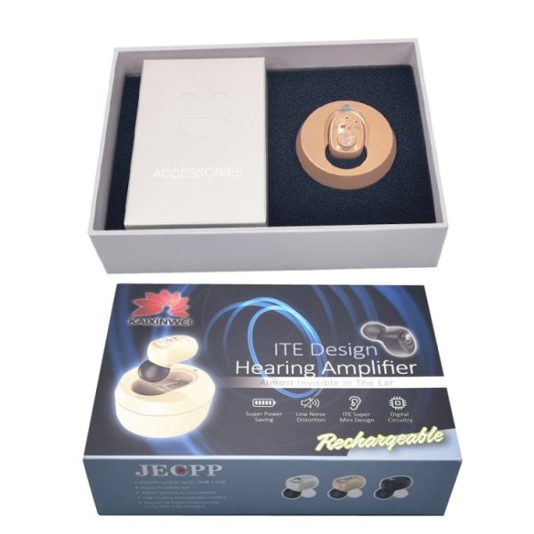 CIC Hearing Aids Rechargeable Invisible Wireless Hearing Aid Sound Amplifier - Image 8
