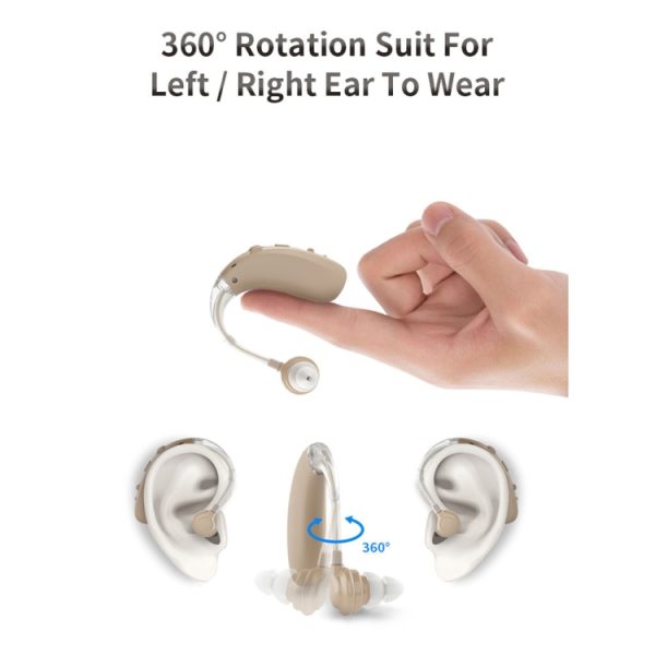 USB Charging Earhook Noise Reduction Hearing Aid Sound Amplifier - Image 8