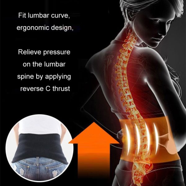 Sedentary Waist Support Auxiliary Belt Anti-hunchback Sitting Corrector/Waist Support Belt - Image 9