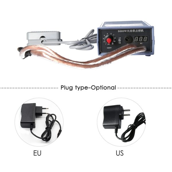 Portable 18650 Battery Spot Welder 5000W High Power Handheld Spot Welding Machine - Image 4