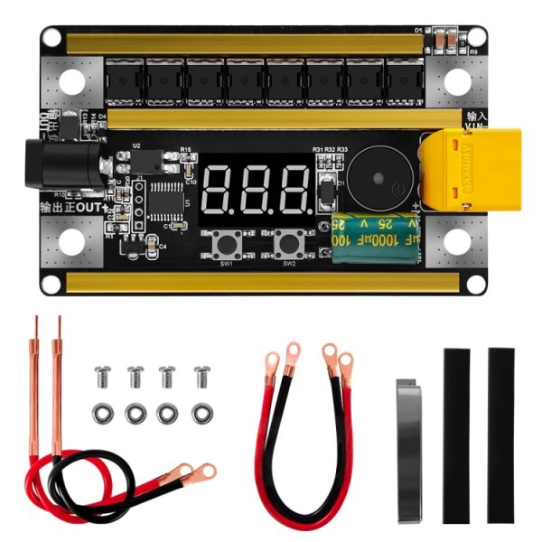 GX591 Full Functional Version 12V Handheld Portable 18650 Mobile Lithium Battery Point Welding Machinel – Image 13