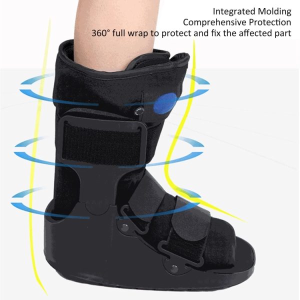 Tall Orthopedic Walking Boot Ankle Fracture Fixation Brace With Gas Bag - Image 3