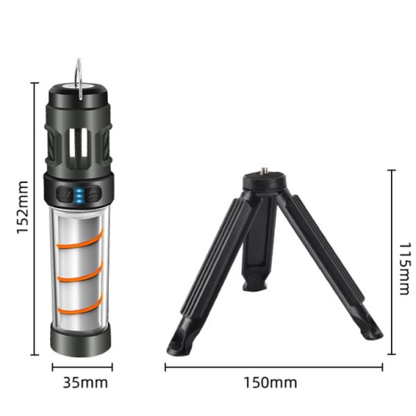 4 In 1 Outdoor Multi-function  Ambient Light Mosquito Repellent Lamp, Tripod Version - Image 12